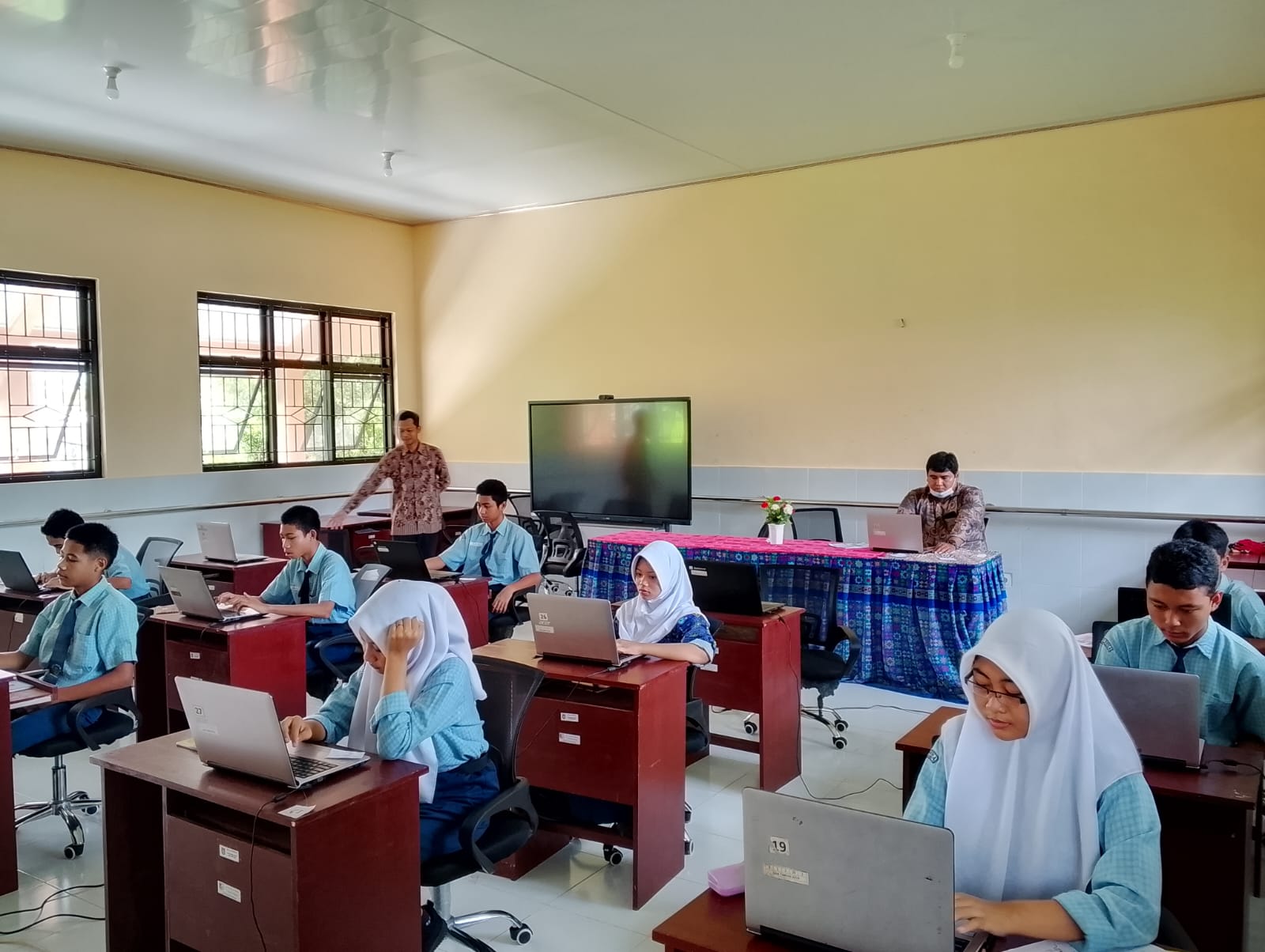 Simulasi TKA 2026 oleh Siswa/i Kelas 9