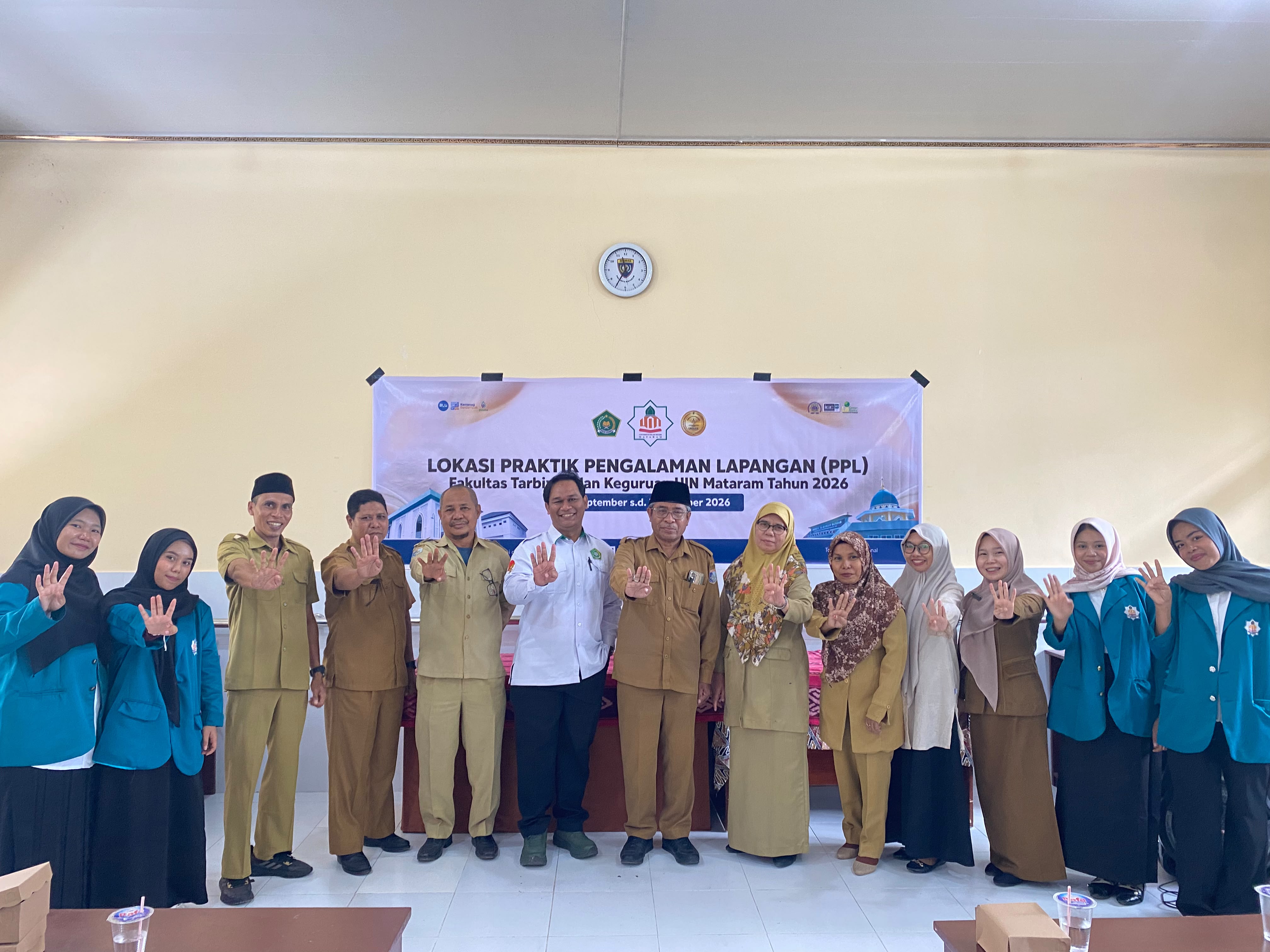 Serah Terima Mahasiswa PPL UIN Mataram Tahun 2026